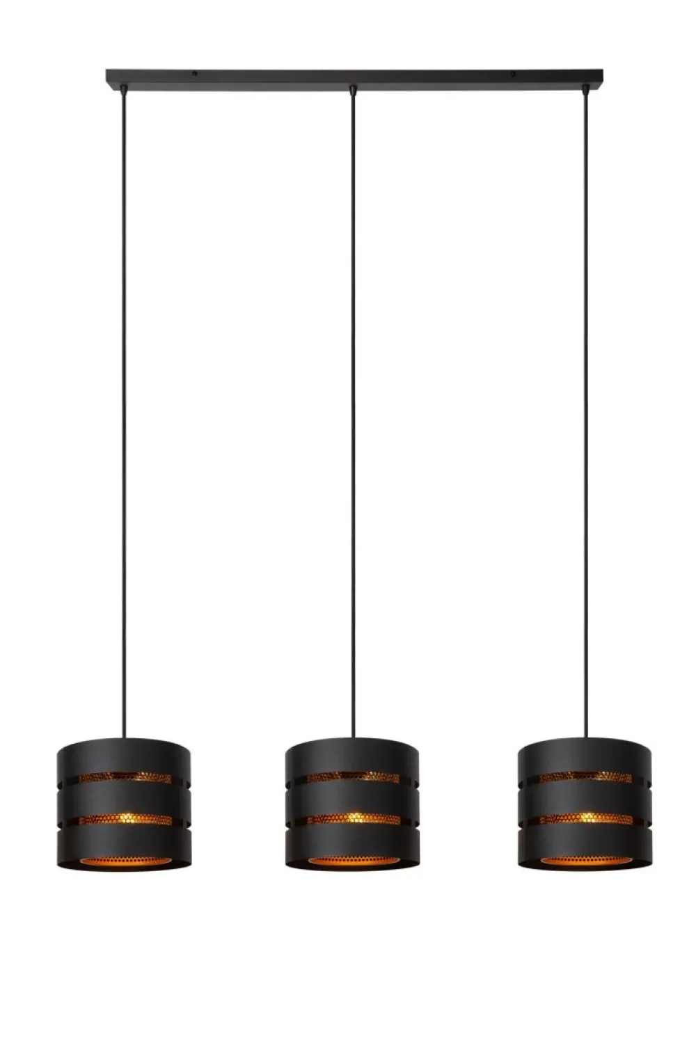 Discount Lucide Rosas 130cm taklampa Svart