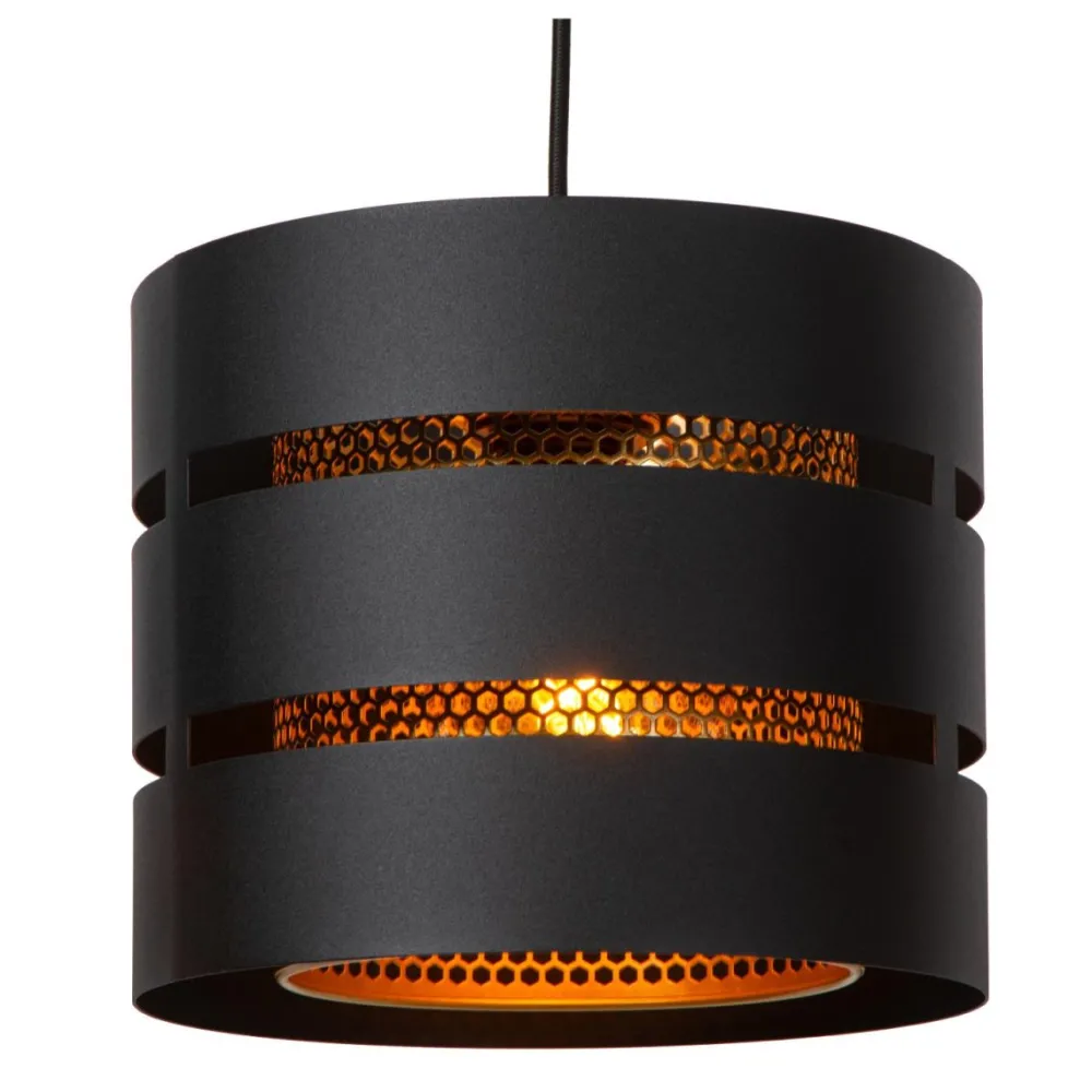 Clearance Lucide Rosas Ø26 taklampa Svart