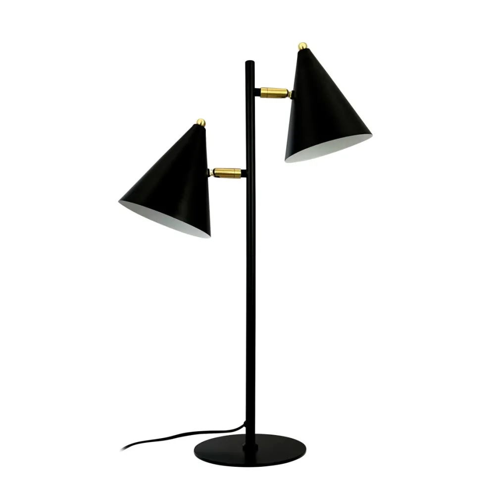 Discount Dyberg Larsen Rouen 65cm bordslampa Svart
