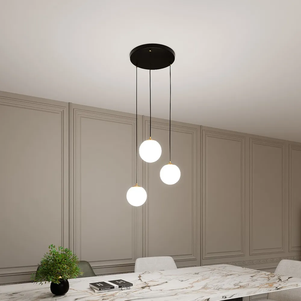 Emibig Lighting Royal Ø40 taklampa Svart