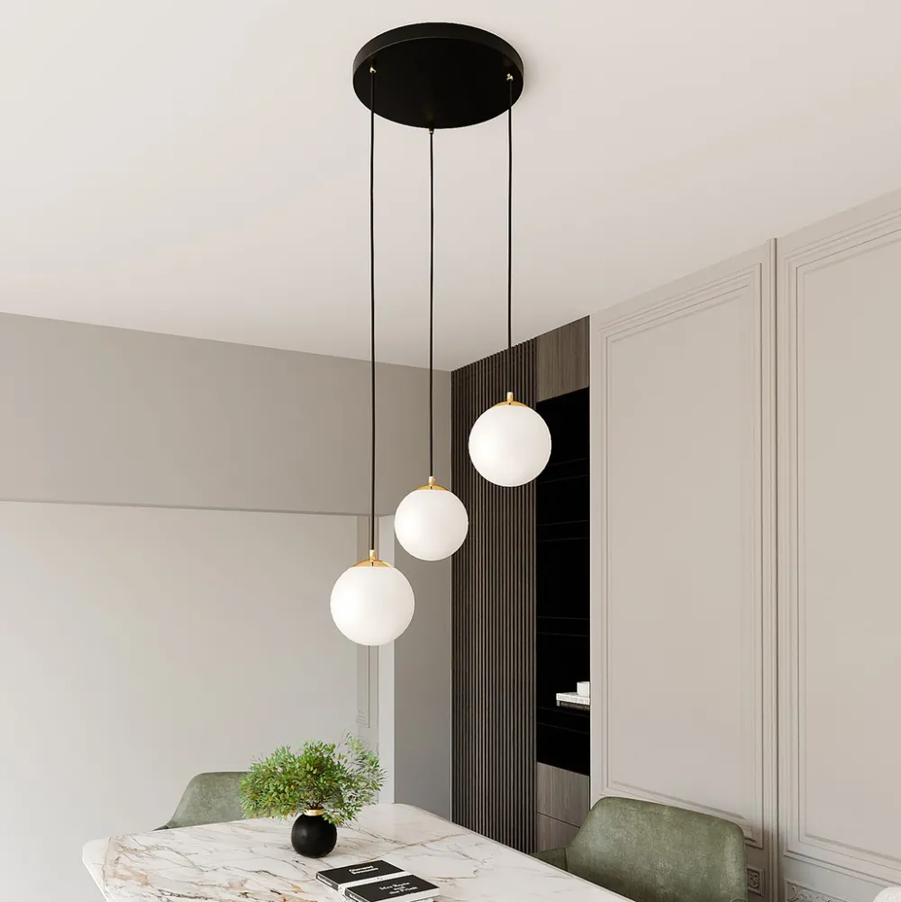 Emibig Lighting Royal Ø40 taklampa Svart