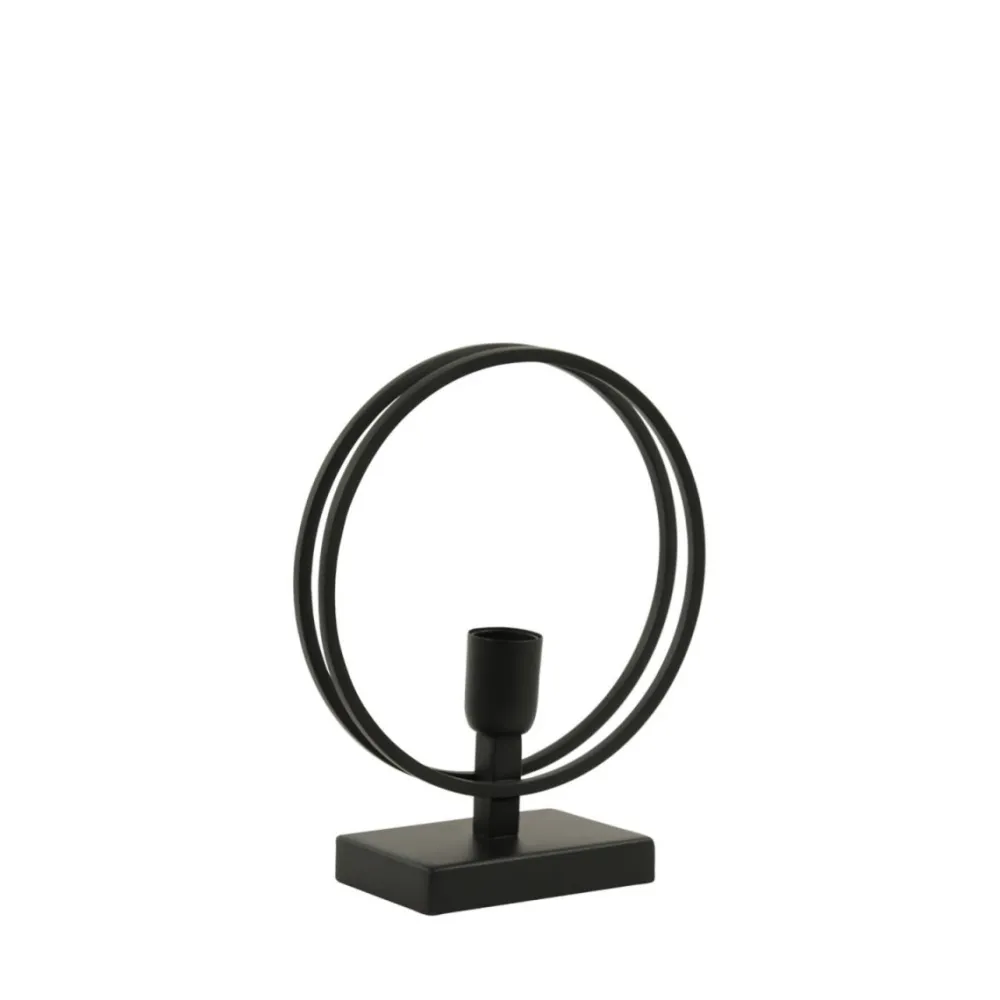 Outlet Light & Living Rudra 30cm bordslampa Svart