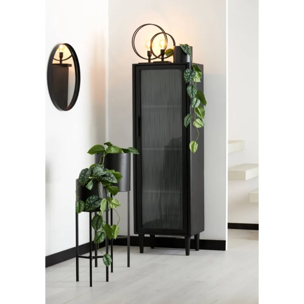 Online Light & Living Rudra 40cm bordslampa Svart