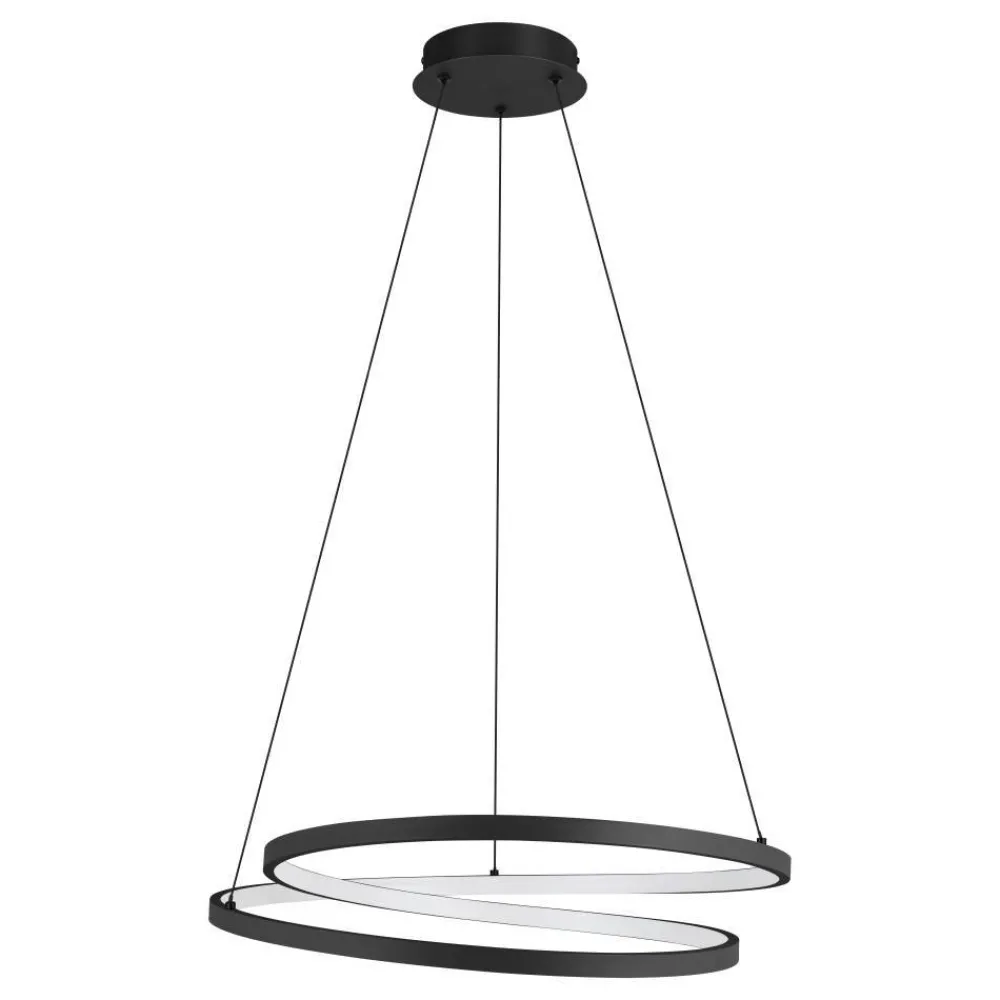 Hot Eglo Ruotale Ø55 taklampa Svart