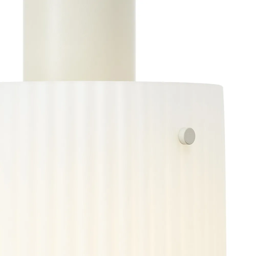 Brilliant Sabbia 98cm taklampa Vit