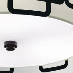 Discount Elstead Lighting Sabina Ø38 plafond Svart