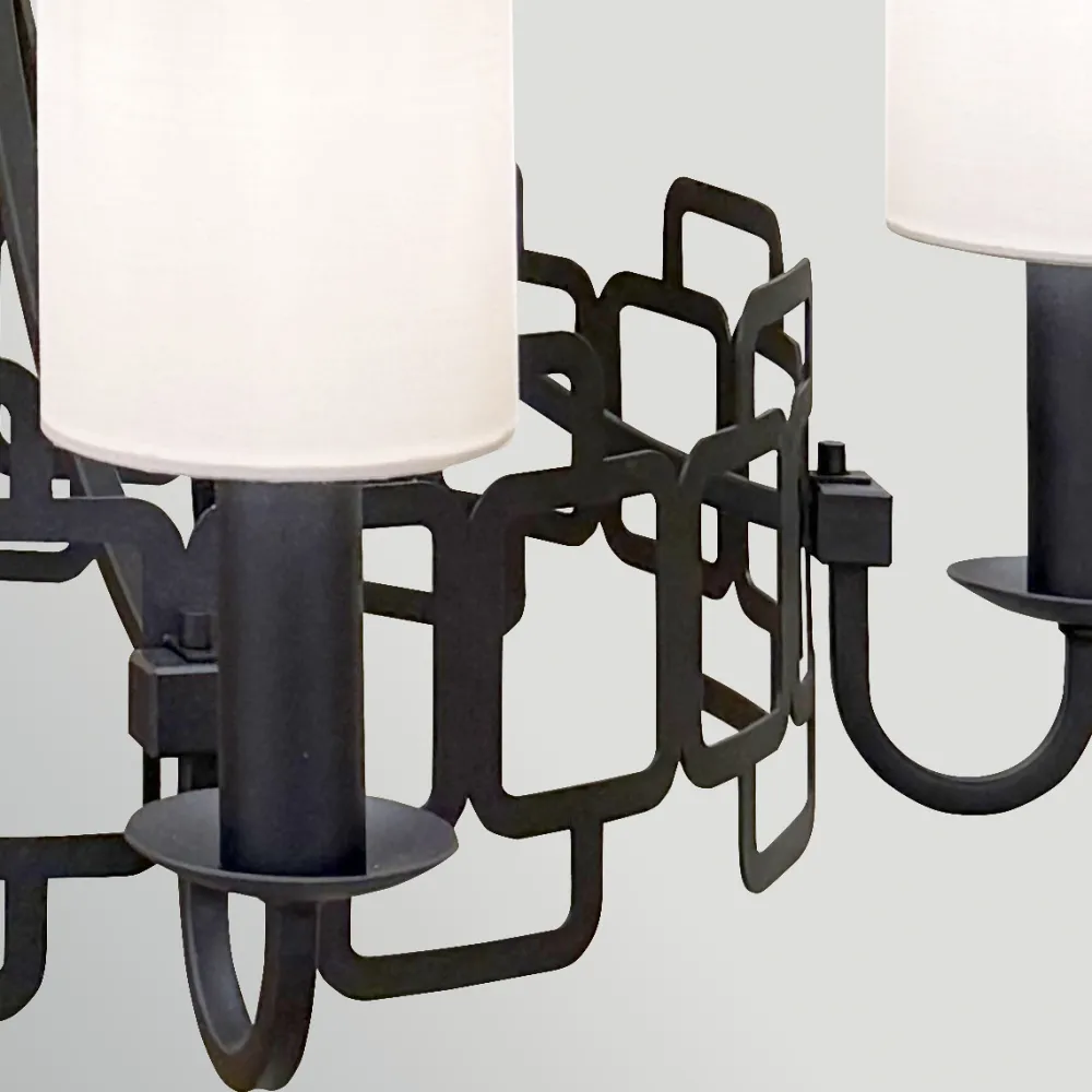 Hot Elstead Lighting Sabina Ø72 taklampa Svart