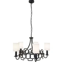 Hot Elstead Lighting Sabina Ø72 taklampa Svart