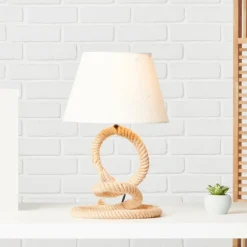 Clearance Brilliant Sailor 40cm bordslampa Natur