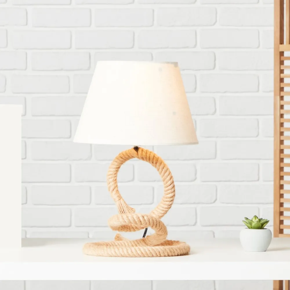 Clearance Brilliant Sailor 40cm bordslampa Natur
