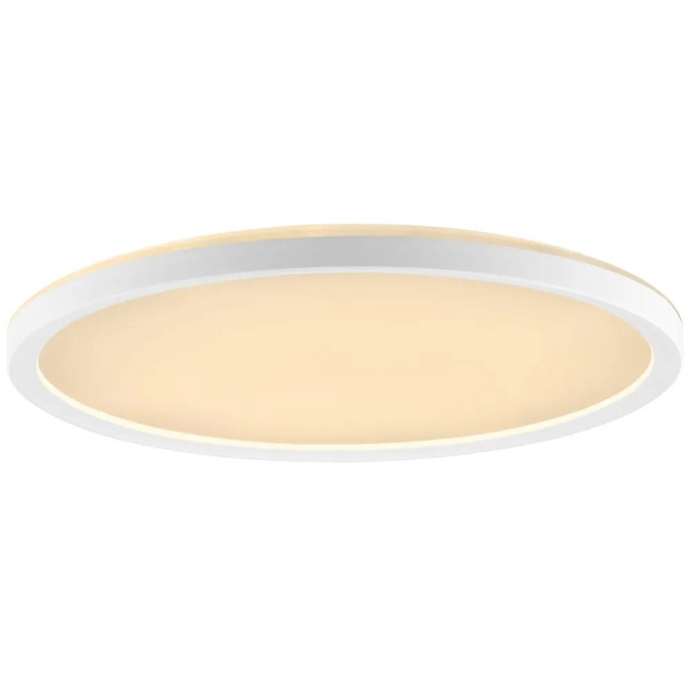 Outlet Brilliant Samora Ø30 plafond Vit