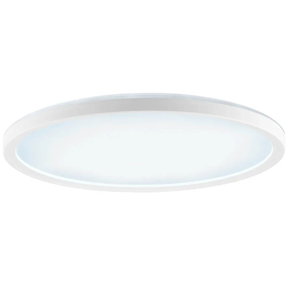 Outlet Brilliant Samora Ø30 plafond Vit