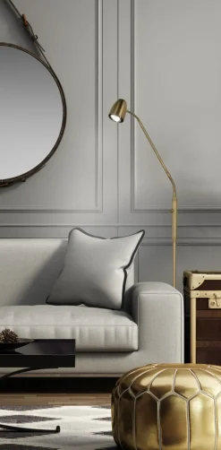 Clearance Aneta Lighting Sandnes 1 golvlampa