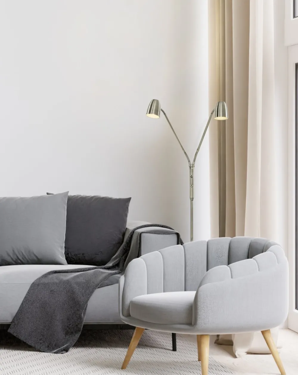 Clearance Aneta Lighting Sandnes 2 golvlampa
