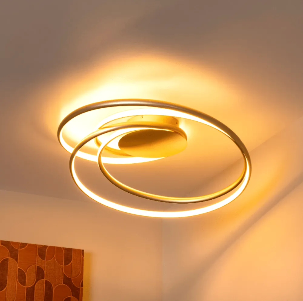 New Lucide Sardana Ø64 plafond Matt guld