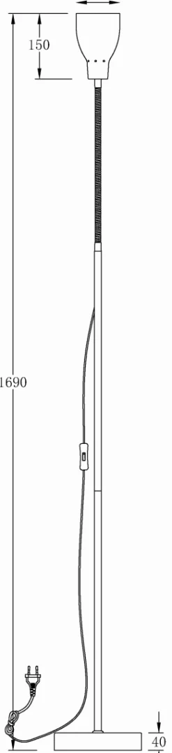 Sale Aneta Lighting Sarek golvlampa