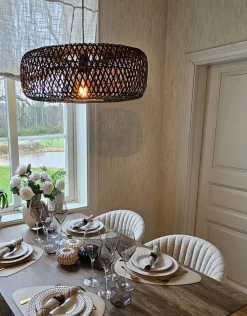 Sale Aneta Lighting Savanna Ø57 taklampa Brun
