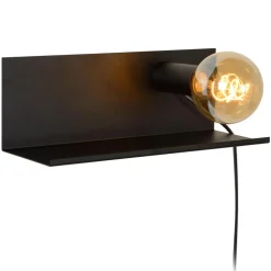 Hot Lucide Sebo 35cm vägglampa Svart