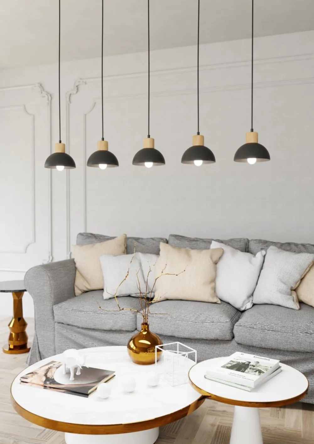 Discount Emibig Lighting Seco 116cm taklampa