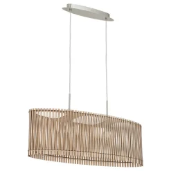 Discount Eglo Sendero 77cm taklampa Ljust trä