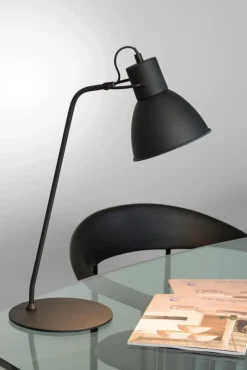 Outlet Lucide Shadi 50cm skrivbordslampa Svart