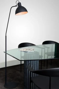 Clearance Lucide Shadi golvlampa Svart