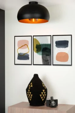 Discount Lucide Sharan Ø38 plafond Svart