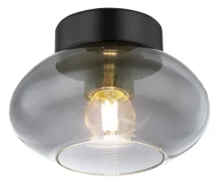 New Globo Lighting Shaun Ø18 plafond Rökfärgad