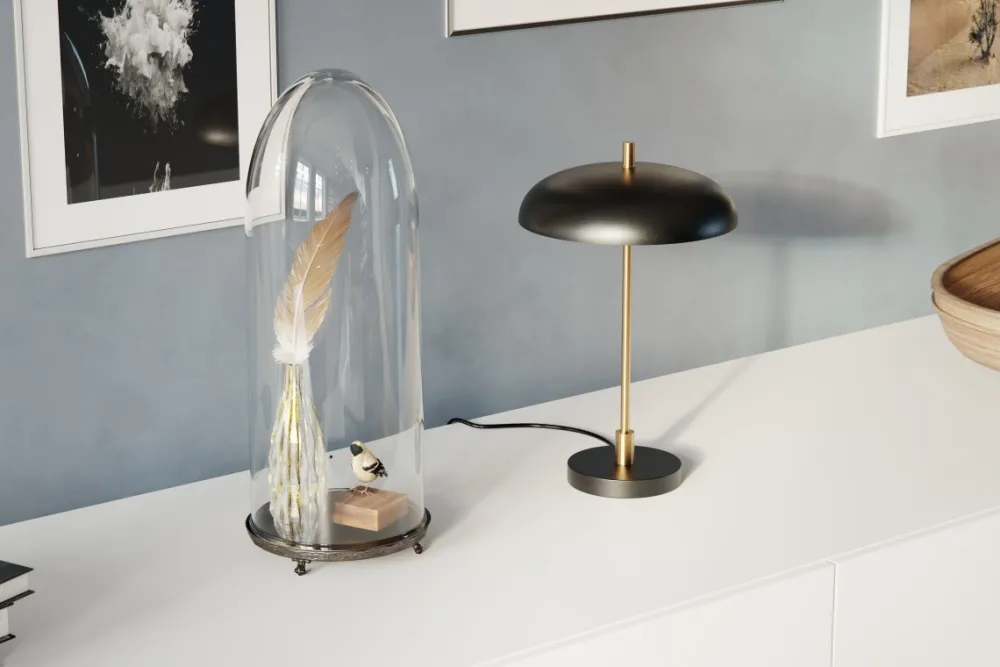 Online By Rydéns Shelby 45cm bordslampa Mattsvart