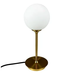 Dyberg Larsen Sia 30cm bordslampa Mässing