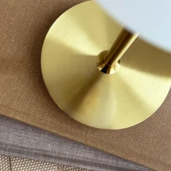 Dyberg Larsen Sia 30cm bordslampa Mässing