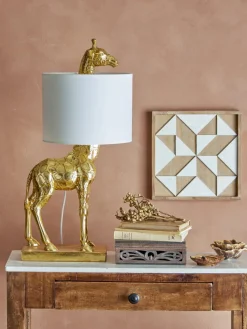 Best Bloomingville Silas 70cm bordslampa Guld