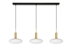 New Lucide Singala 126cm taklampa Mattguld/mässing