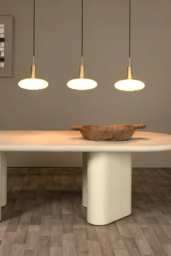 New Lucide Singala 126cm taklampa Mattguld/mässing