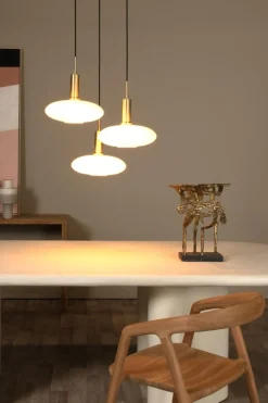 Lucide Singala Ø55 taklampa Mattguld/mässing