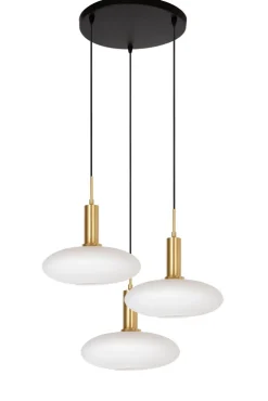 Lucide Singala Ø55 taklampa Mattguld/mässing