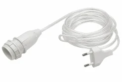 Best Nordic Lighting Sladdställ 5m med strömbrytare och väggkontakt