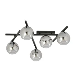 Hot Emibig Lighting Smart 50cm plafond Rökfärgad