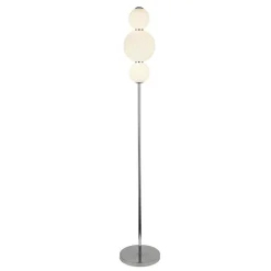 Outlet Searchlight Snowball golvlampa Krom