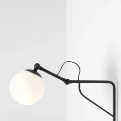 Artera Soho 50cm vägglampa Svart