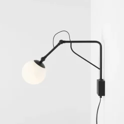 Artera Soho 50cm vägglampa Svart