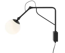 Artera Soho 50cm vägglampa Svart