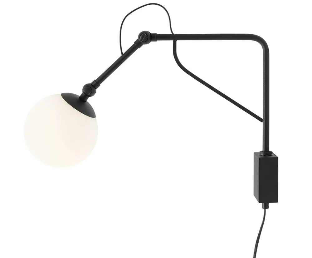 Artera Soho 50cm vägglampa Svart