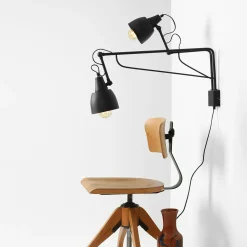 Artera Soho 90cm vägglampa Svart