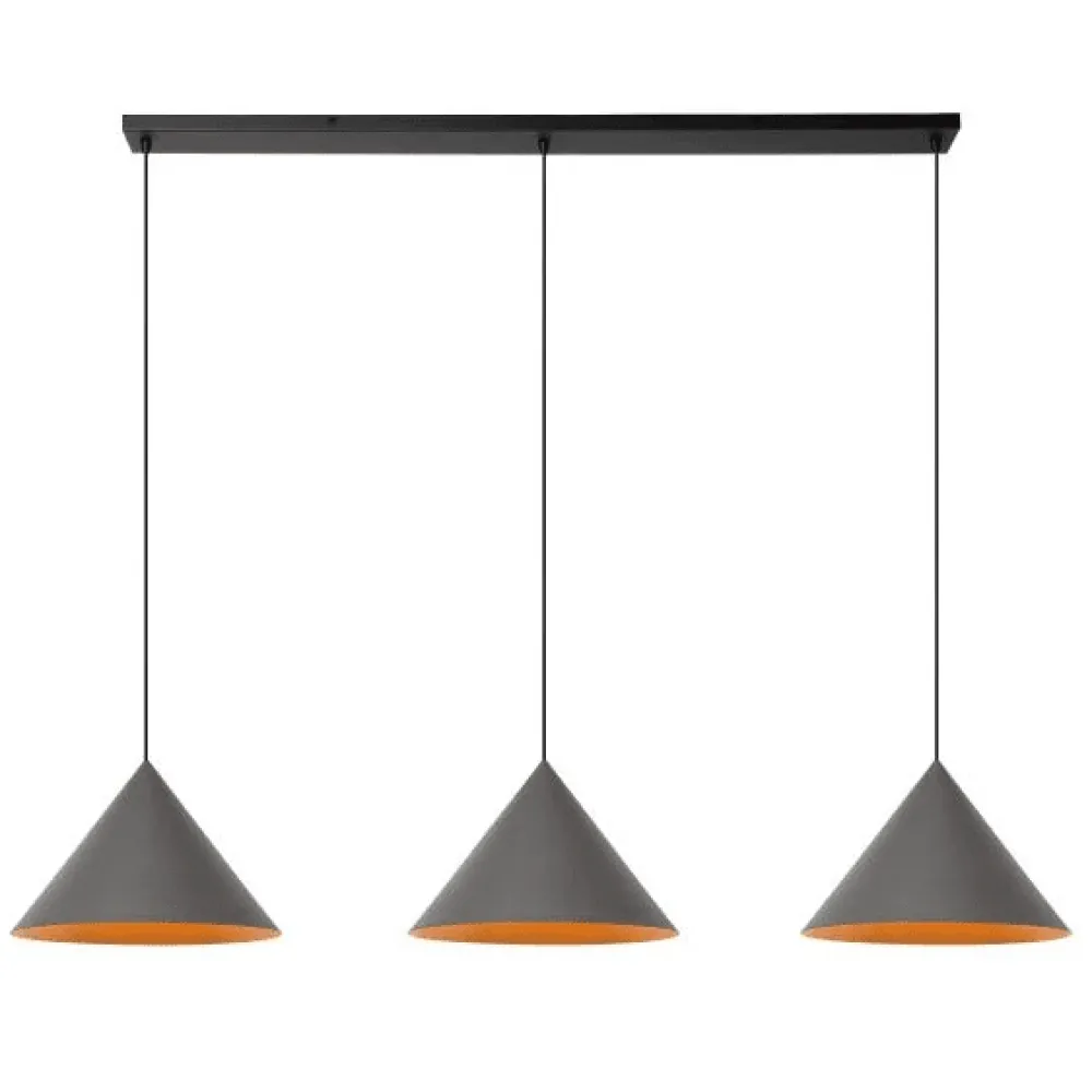 Sale Lucide Spitze 164cm taklampa Grå