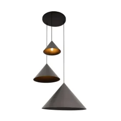 Hot Lucide Spitze Ø68 taklampa Grå