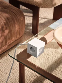 Clearance Avolt Square 1 with 30W Dual USBC & Magnetic base, 1.8m, Martinelli Luce edition Vit