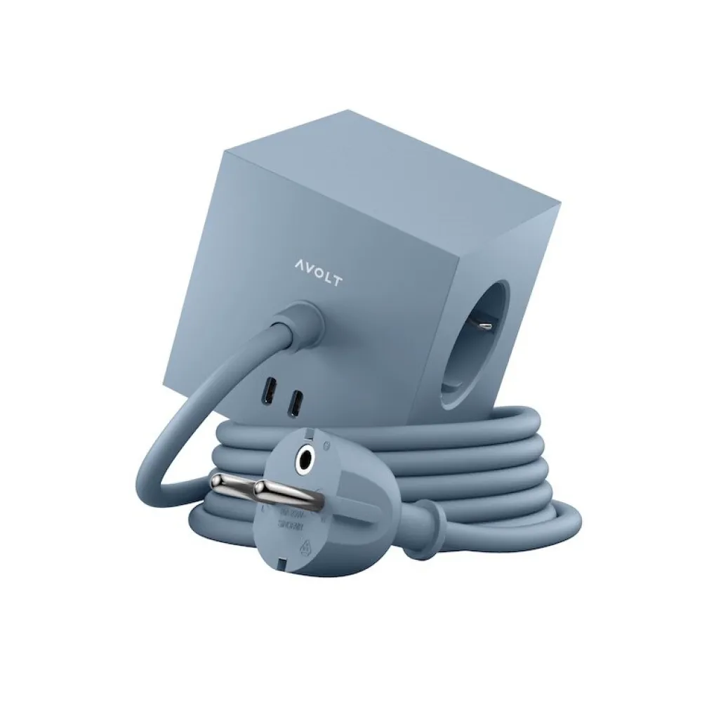 Avolt Square 1 with 30W Dual USBC & Magnetic base, 3m
