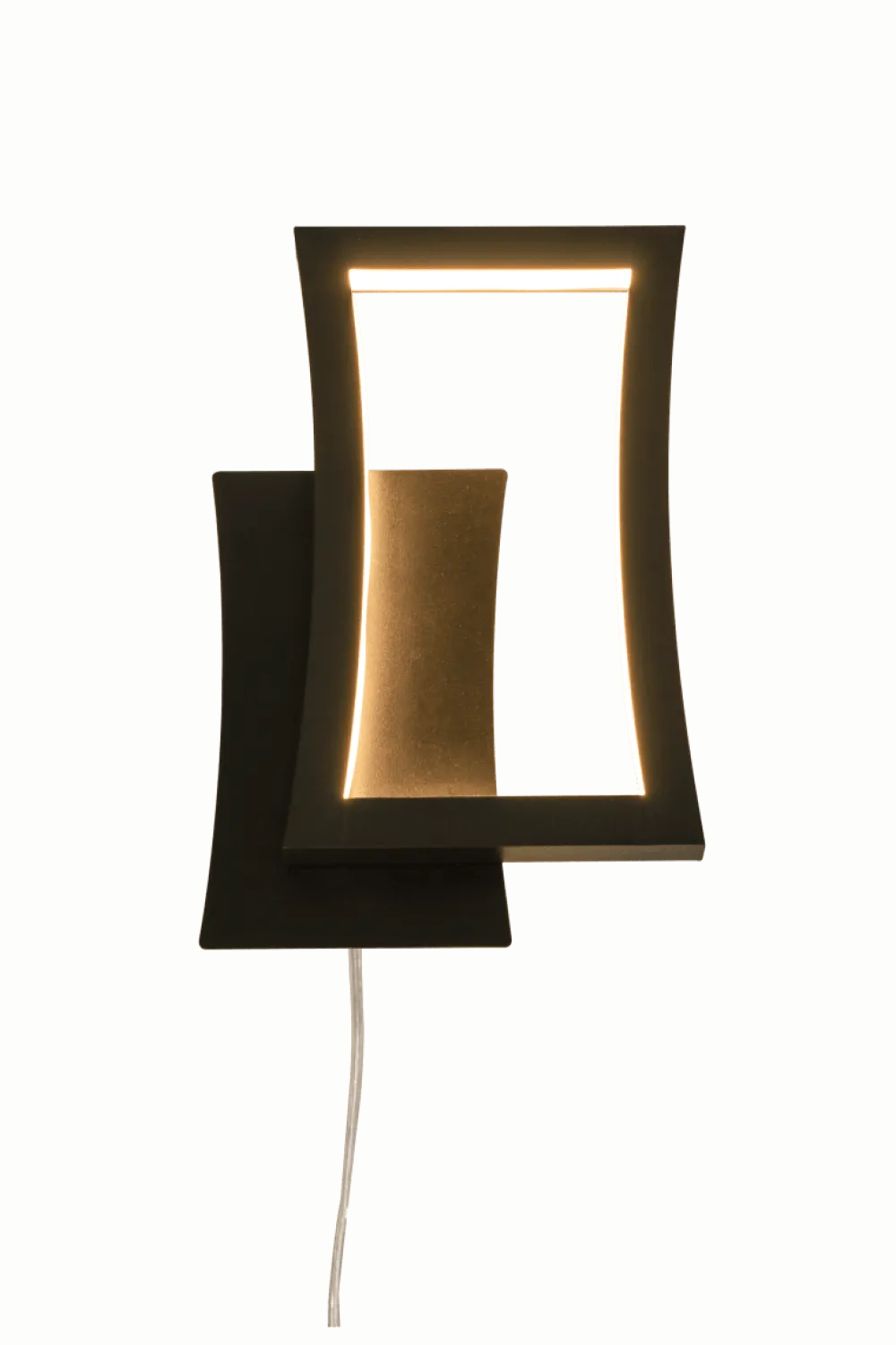 Aneta Lighting Staccato 23cm vägglampa Svart