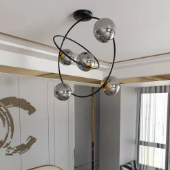 Clearance Emibig Lighting Stardom 65cm plafond Svart